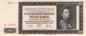 500 Kronen 1942 ro.565d Da